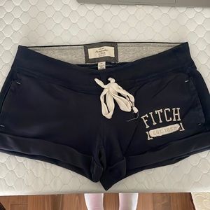 Navy blue Abercrombie and fitch shorts